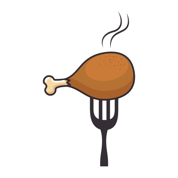 鸡腿叉图片下载