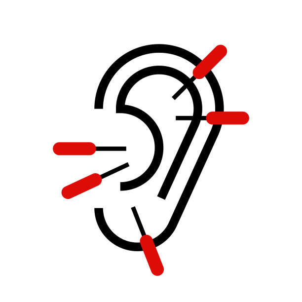 耳朵针灸图片下载