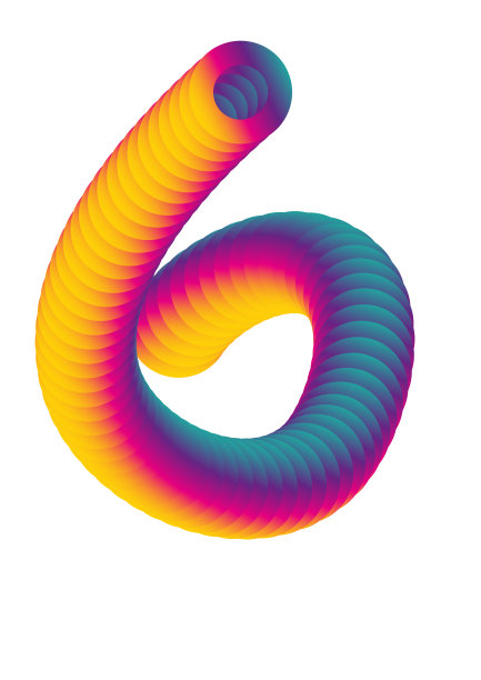 3d渐变字母字母表图片下载