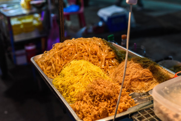 泰国曼谷的街头小吃图片下载