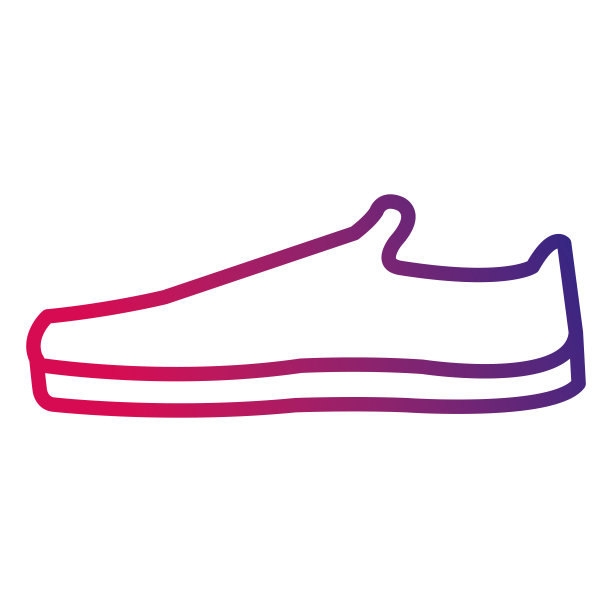 年轻的鞋子孤立的图标图片下载