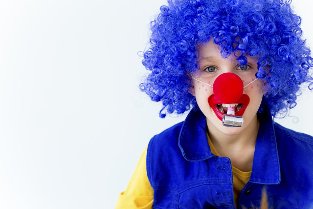 一个小丑的肖像图片下载