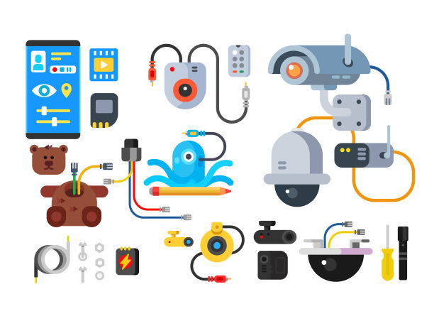 闭路电视装置设置平面设计图片下载