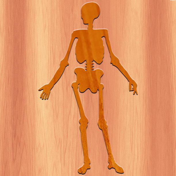 用木头做的骷髅舞图片下载