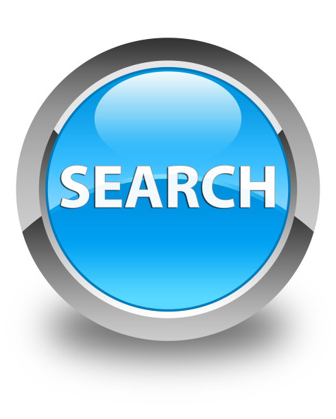 搜索光滑的青蓝圆形按钮图片下载