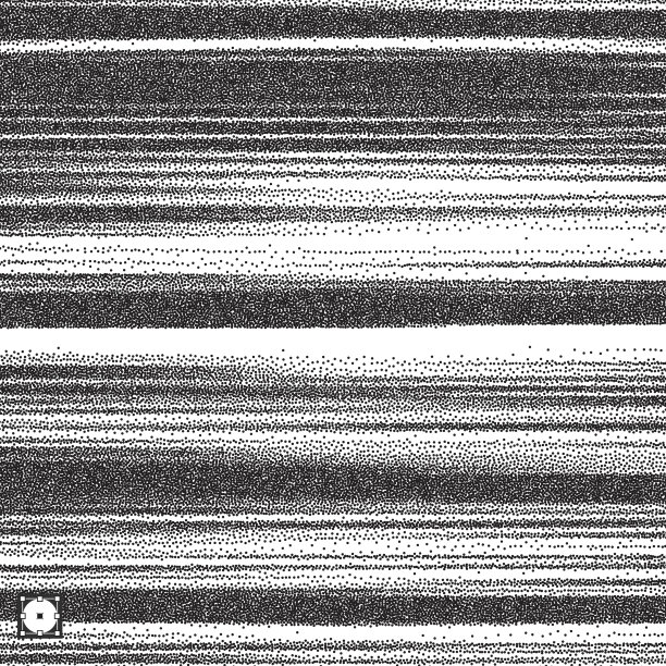 波浪的背景。黑白颗粒点状设计。点彩派的模式。点画矢量插图。图片下载