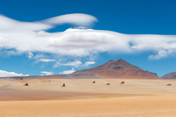 玻利维亚的大理沙漠图片下载