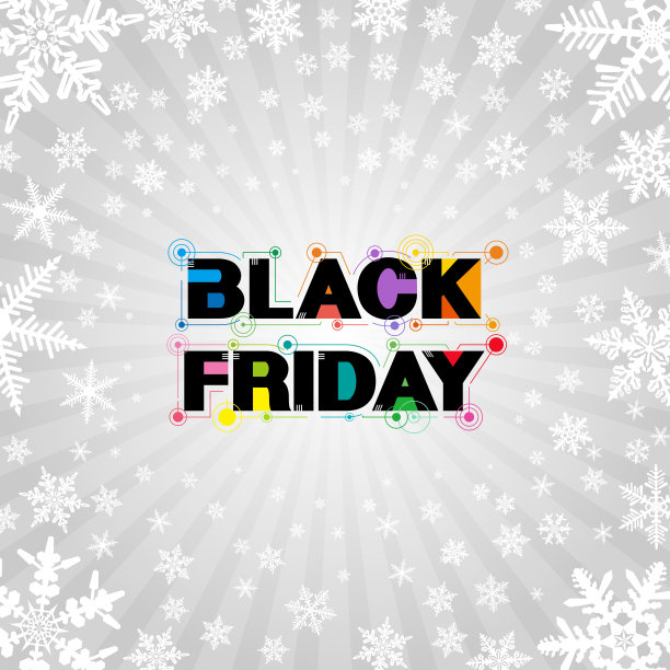 黑色星期五背景[落雪]图片下载