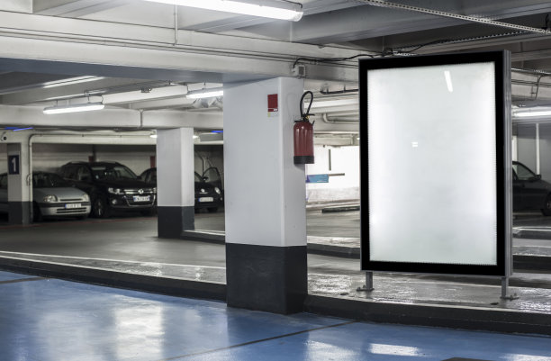 地铁广告牌模型素材图片