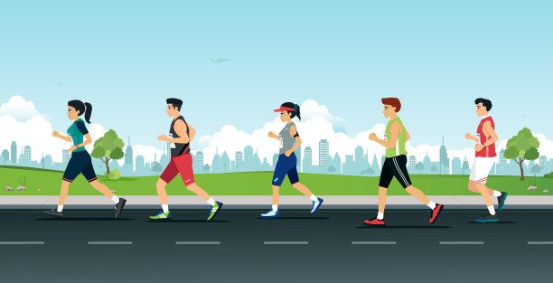 马拉松运动员图片下载