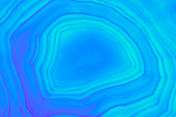 摘要背景-蓝色玛瑙矿物截面图片下载