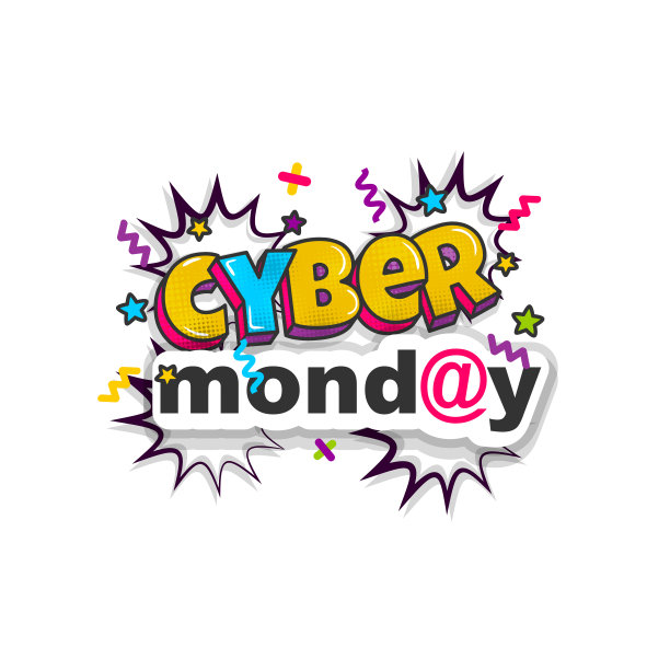 网络星期一广告漫画文字波普艺术图片下载