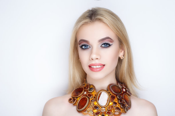 面部肖像化妆图片下载