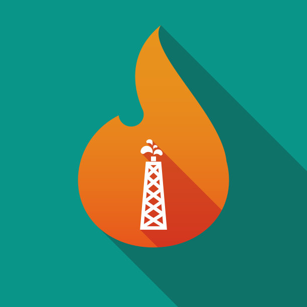 长影火焰与油塔图片下载