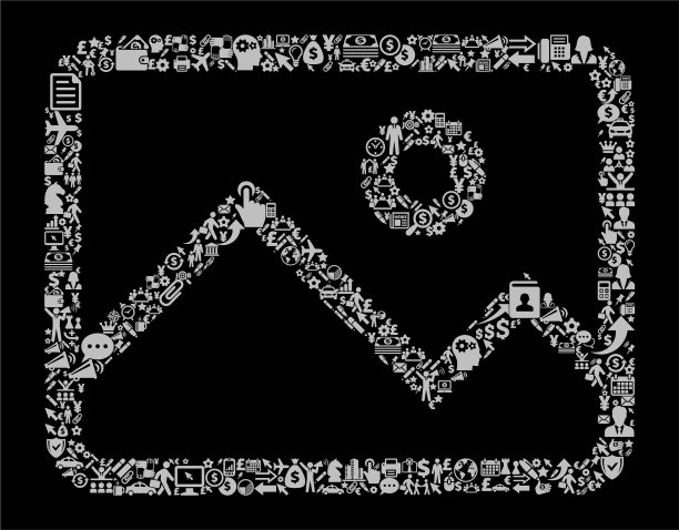 图片图标商业和金融矢量图标模式图片下载