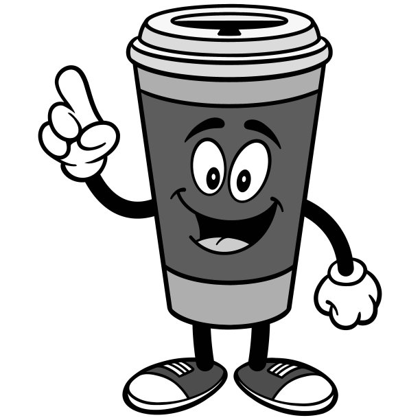 咖啡在插图图片下载