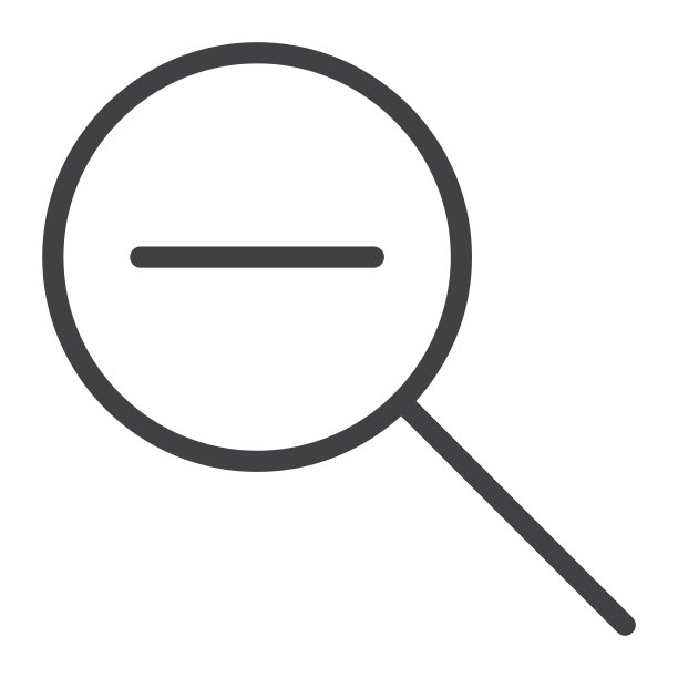 缩小线图标，网络和移动，放大符号矢量图形，白色背景上的线性模式，eps 10。图片下载