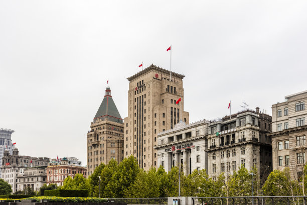 中国上海外滩历史建筑图片下载