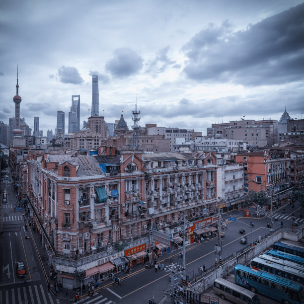 上海新天际线图片下载