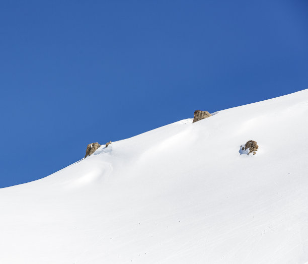 冬雪覆盖的山图片下载
