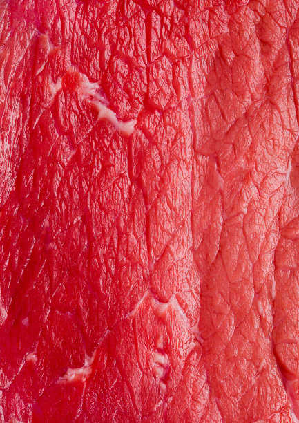 新鲜生牛排隔离宏图片下载