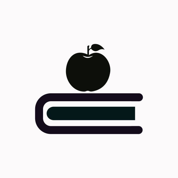 书与苹果图片下载