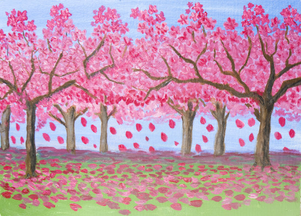 油画插画素材ID：301135710