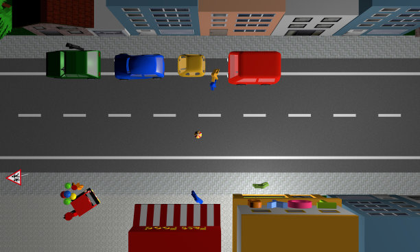 在孩子们街上追着一颗球图片下载