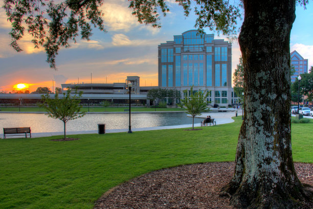 南部的日落图片下载