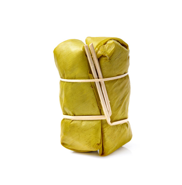 泰式甜点，香蕉蒸糯米图片下载