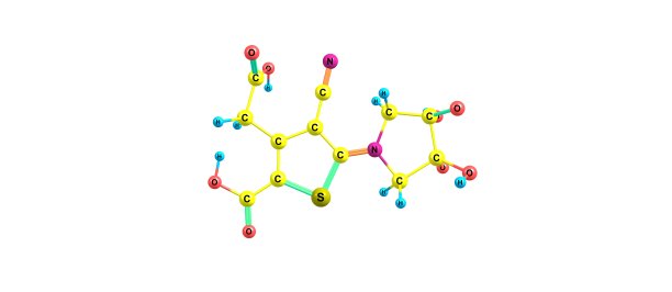 雷尼酸分子结构分离在白色背景上图片下载