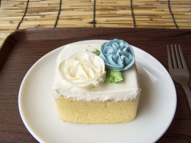 雪纺雪花蛋糕图片下载