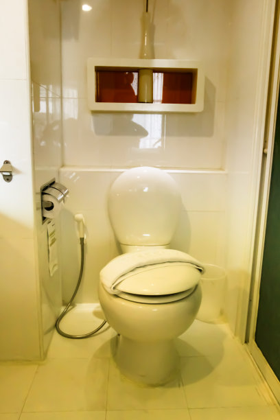 洁净现代建筑白色卫生间装修图片下载