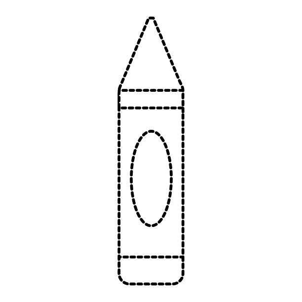 孤立的蜡笔设计图片下载