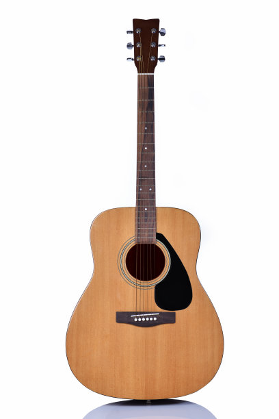 白底吉他图片下载