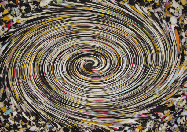 五彩缤纷的未来漩涡背景图片下载