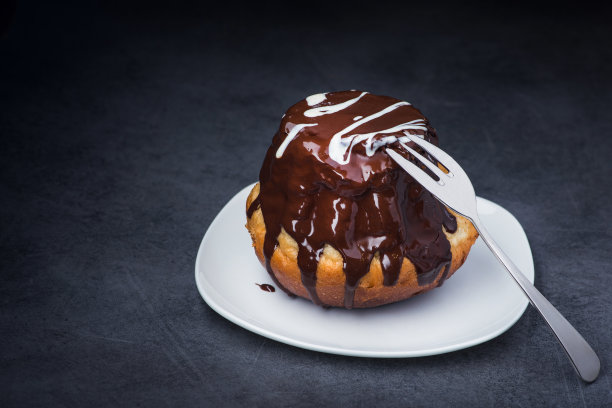 美味的巧克力蛋糕图片下载