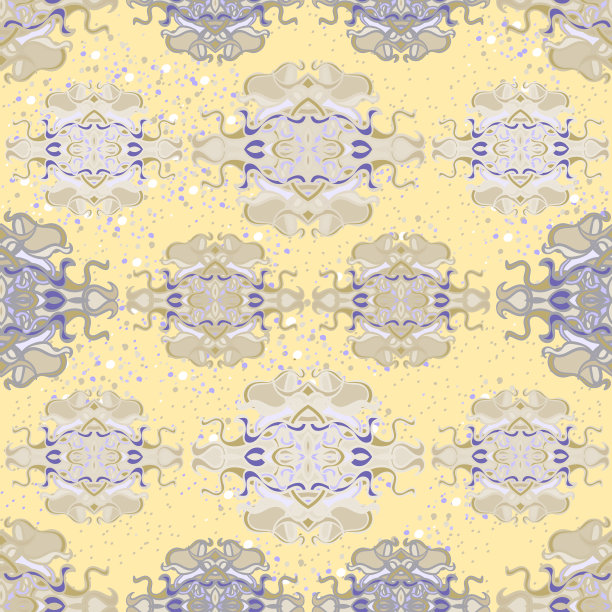 无缝图案与彩色抽象形状图片下载