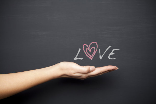 人牵手情人节图片下载