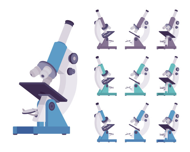 显微镜光学仪器组图片下载