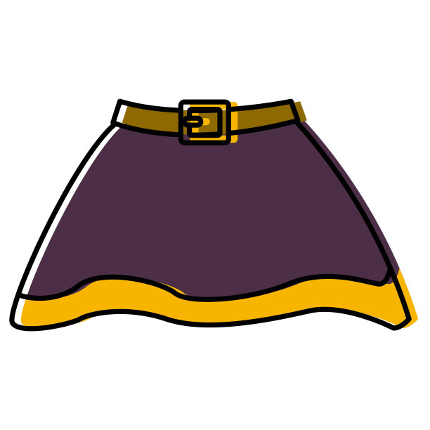 女巫裙子孤立图片下载