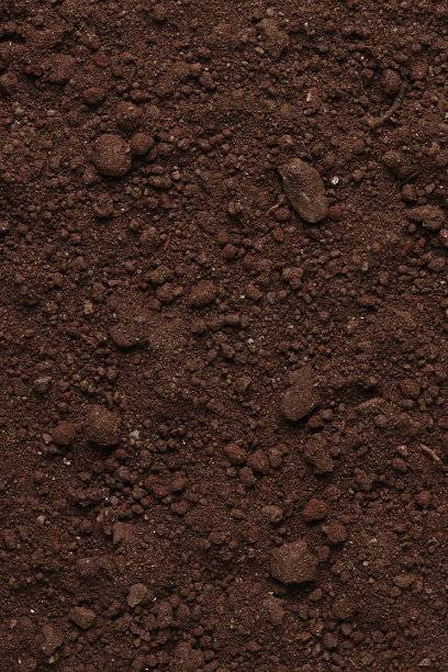 地面纹理。俯视图的黑暗地面表面。图片下载