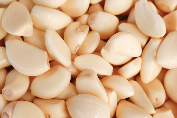 清洁大蒜纹理图片下载