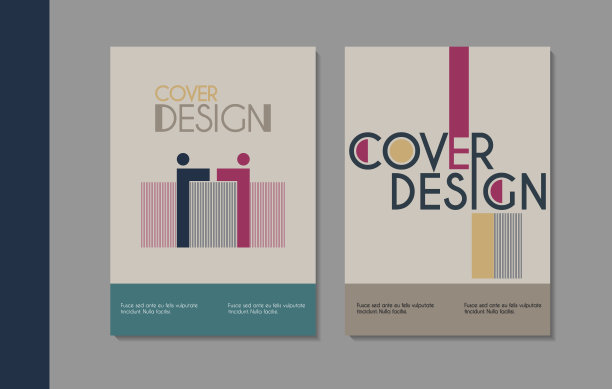 矢量极简封面设计。图片下载