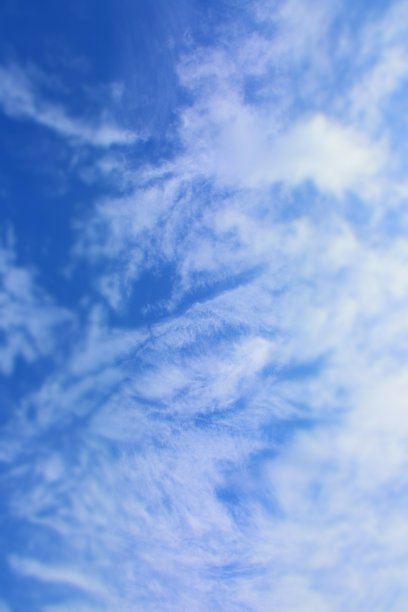 蓝色的天空和云彩的背景图片下载