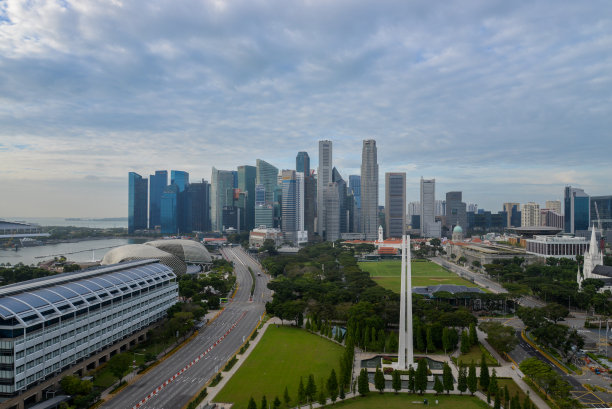 天际线新加坡图片下载