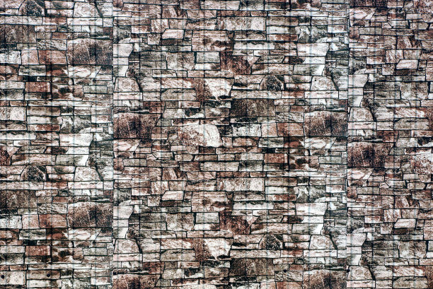 篱笆上石头的纹理图片下载