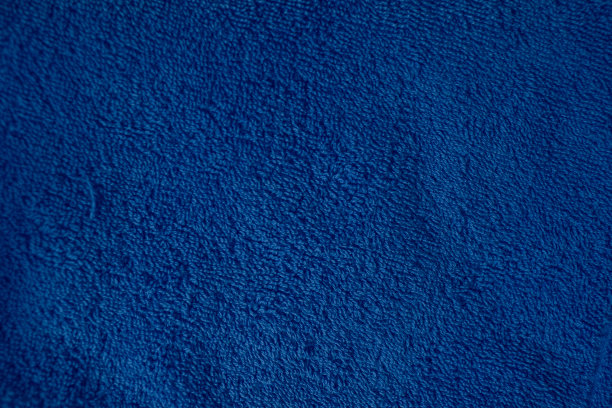 蓝色毛巾背景纹理纤维图片下载