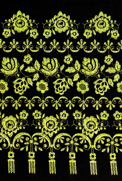 乌克兰民间刺绣，手工制作图片下载