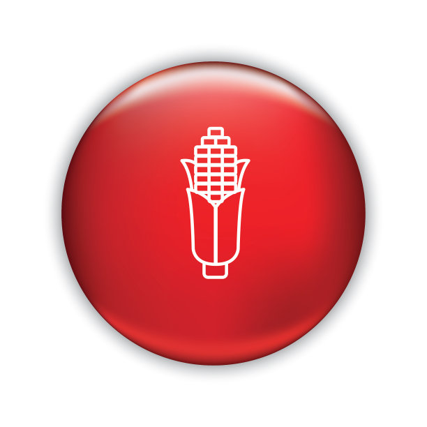 细线图标在闪亮的按钮-燃料工业图片下载